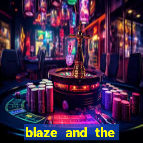 blaze and the monster machines logo font