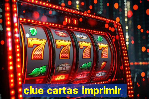 clue cartas imprimir