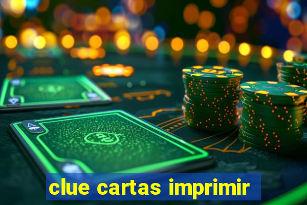 clue cartas imprimir