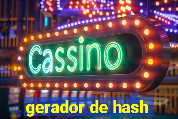 gerador de hash