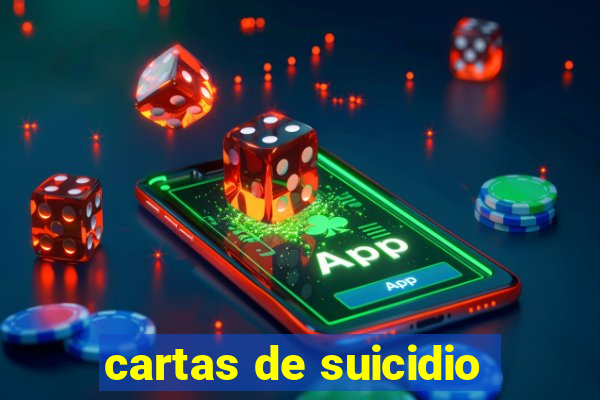 cartas de suicidio