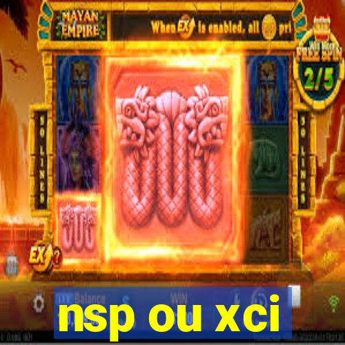 nsp ou xci