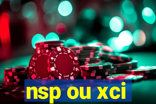 nsp ou xci