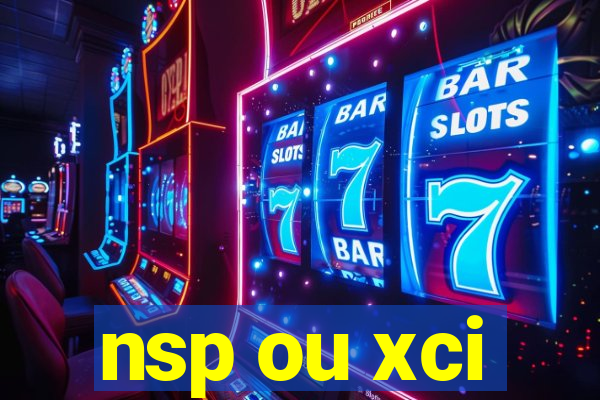 nsp ou xci