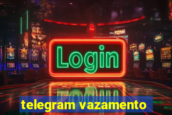 telegram vazamento