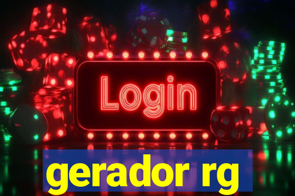 gerador rg