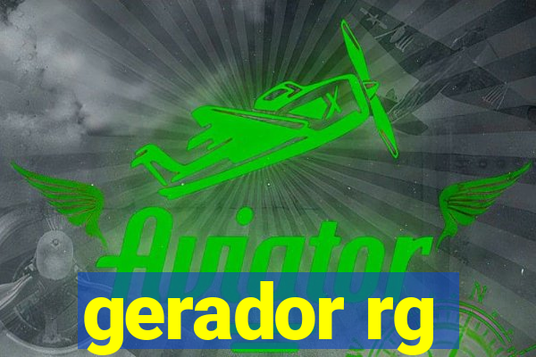 gerador rg