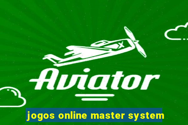 jogos online master system