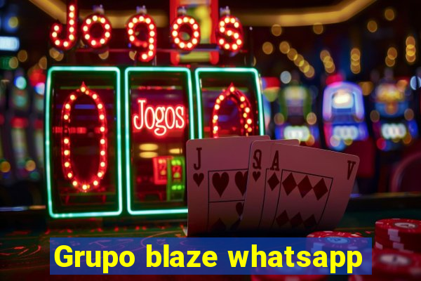 Grupo blaze whatsapp