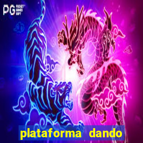 plataforma dando bonus de cadastro