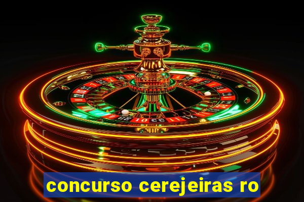 concurso cerejeiras ro