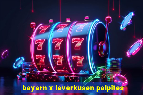 bayern x leverkusen palpites