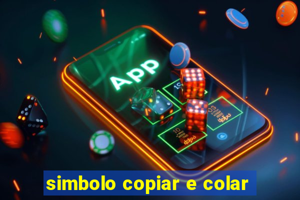 simbolo copiar e colar