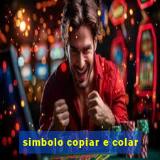 simbolo copiar e colar