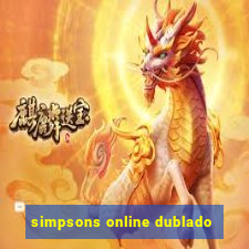 simpsons online dublado