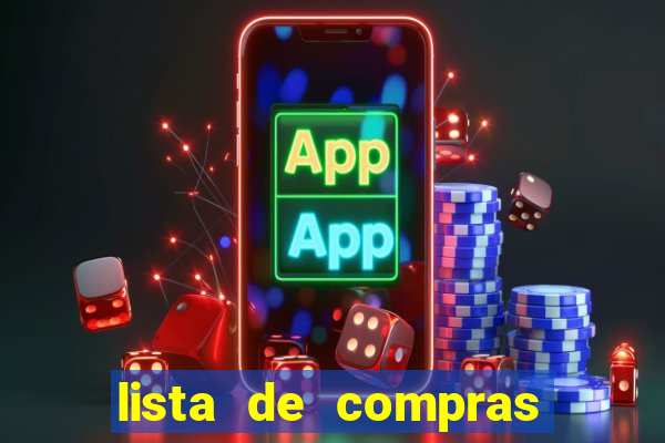 lista de compras supermercado completa pdf