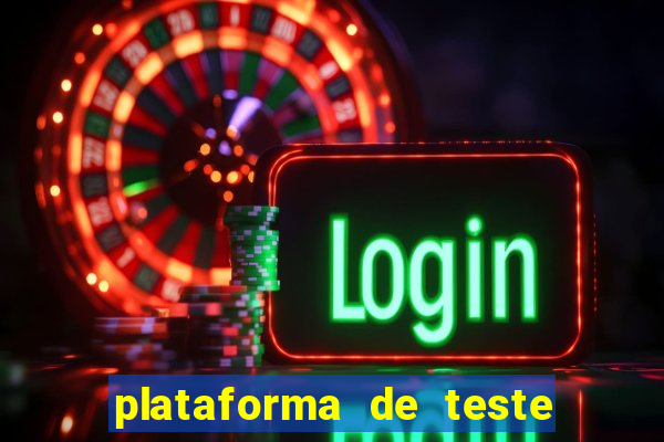 plataforma de teste pg demo