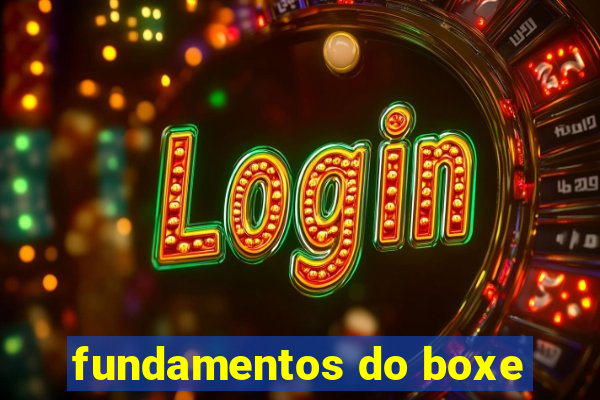 fundamentos do boxe