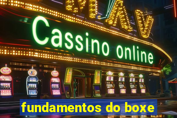 fundamentos do boxe