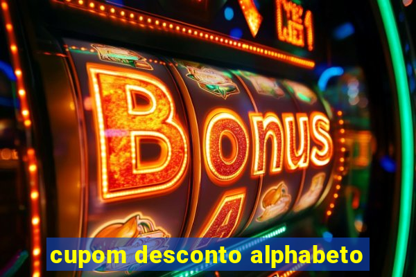 cupom desconto alphabeto