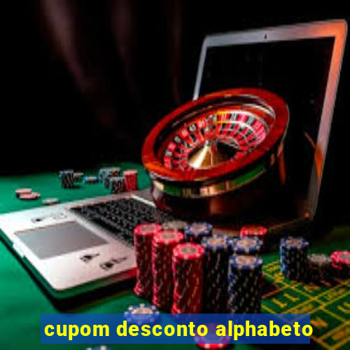 cupom desconto alphabeto