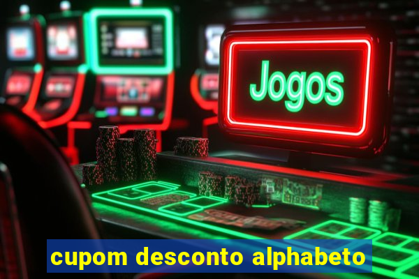 cupom desconto alphabeto