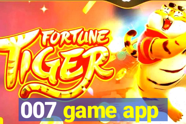 007 game app