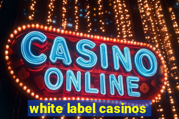 white label casinos