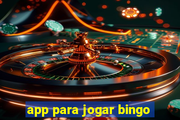 app para jogar bingo