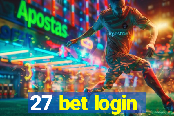 27 bet login