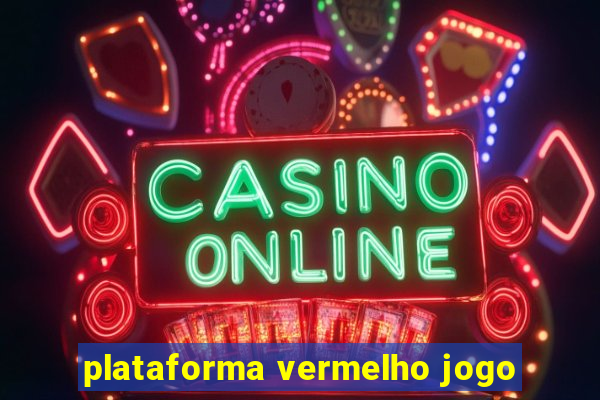 plataforma vermelho jogo