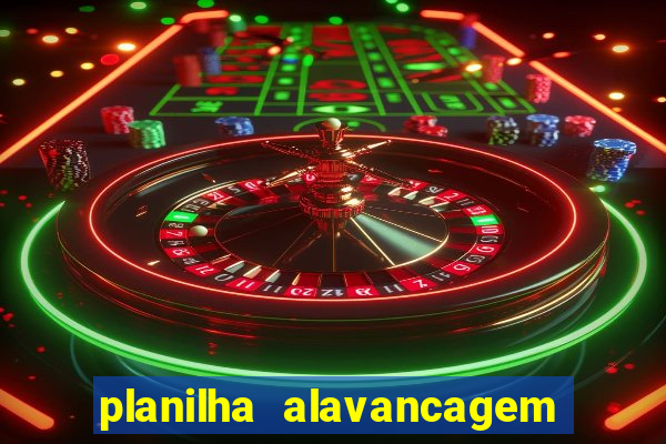 planilha alavancagem de banca