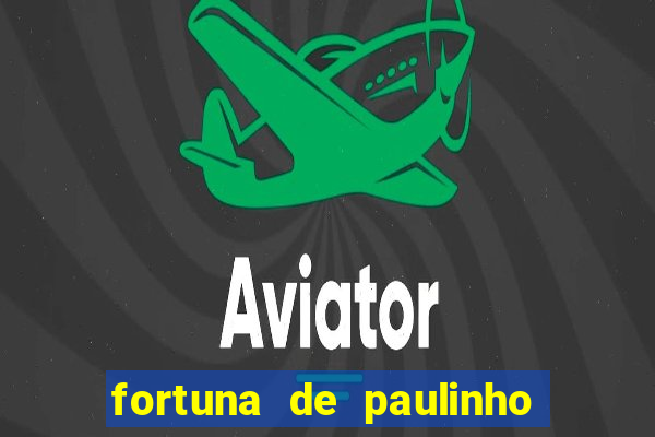 fortuna de paulinho roupa nova