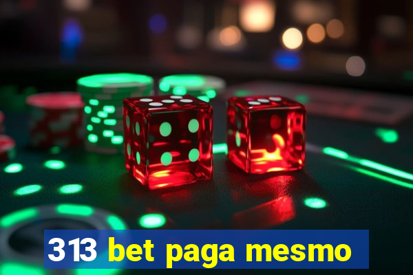 313 bet paga mesmo