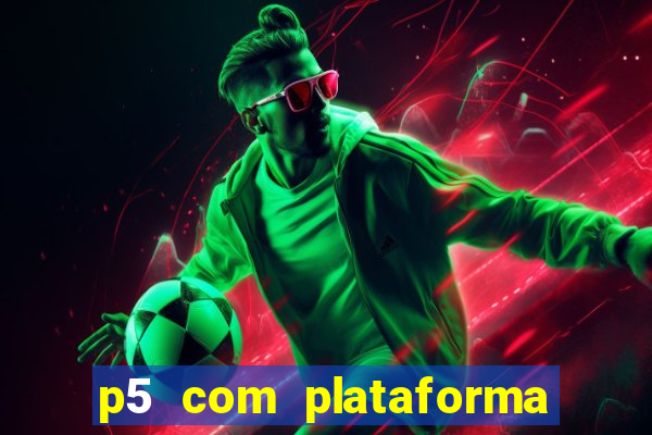 p5 com plataforma de jogos