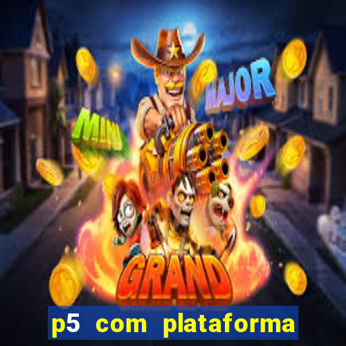 p5 com plataforma de jogos