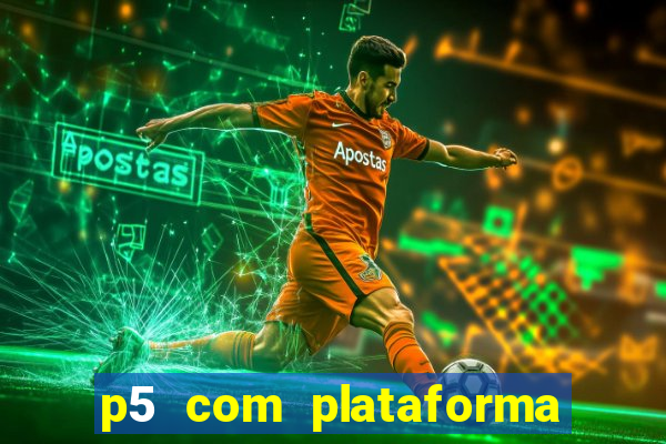 p5 com plataforma de jogos