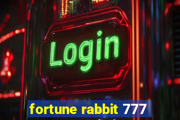 fortune rabbit 777