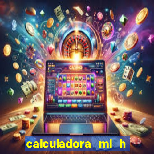 calculadora ml h para mcg kg min