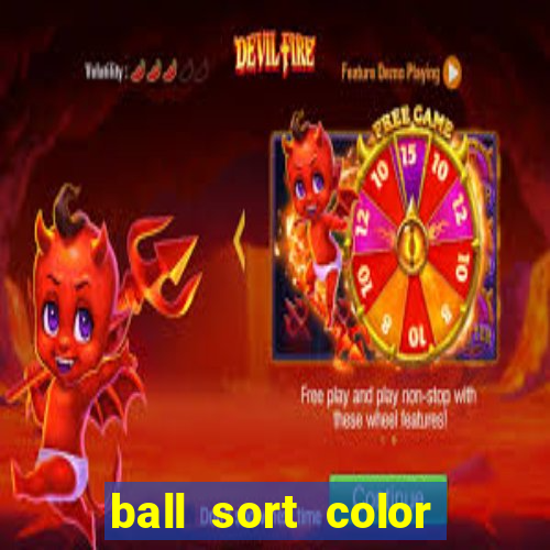 ball sort color water puzzle