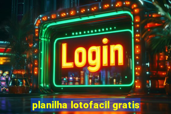 planilha lotofacil gratis