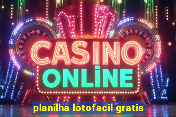 planilha lotofacil gratis