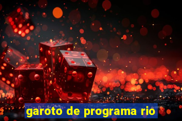 garoto de programa rio