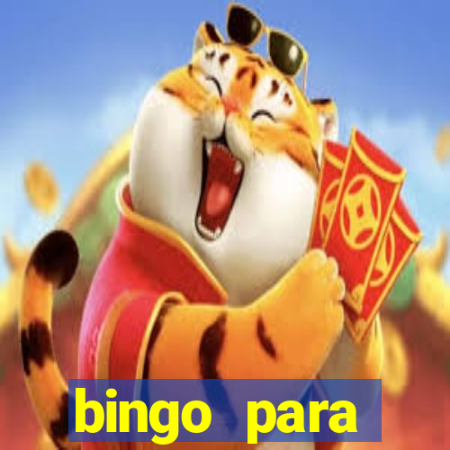 bingo para despedida de solteira para imprimir