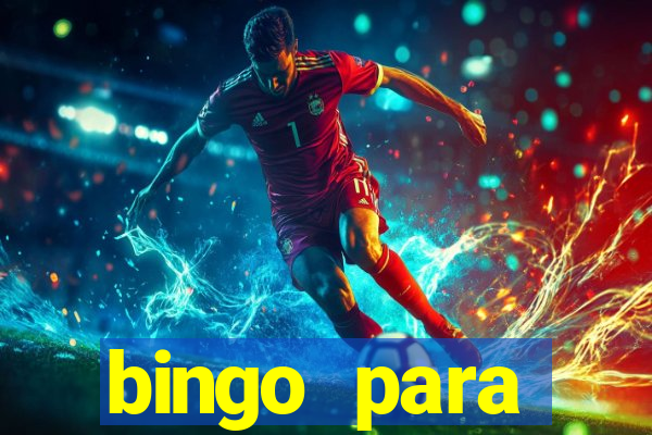 bingo para despedida de solteira para imprimir