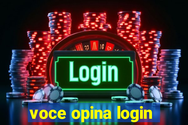 voce opina login