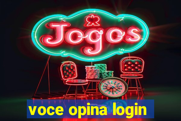 voce opina login