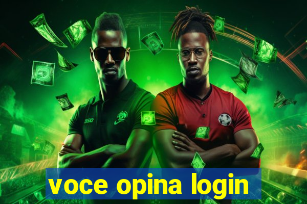 voce opina login