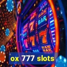 ox 777 slots