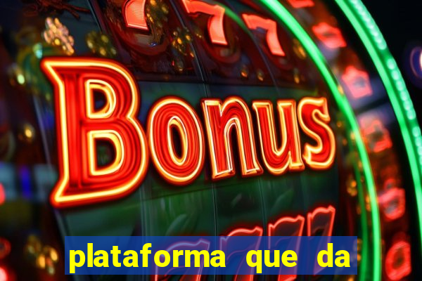 plataforma que da para depositar 1 real